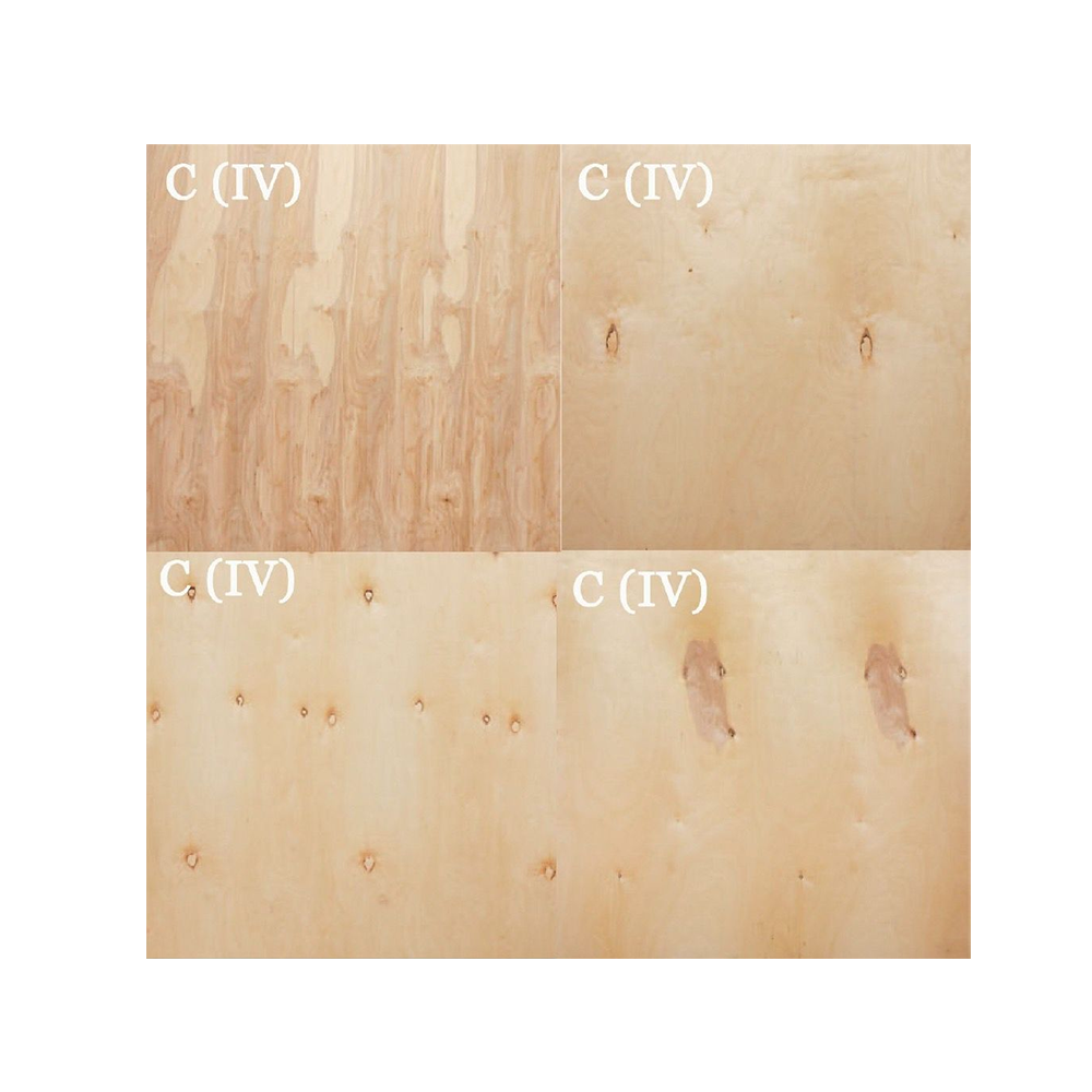 Mababang Marka ng Birch Plywood(CP/CP, CP/C, C/C)